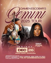 Kimmy opening for Damien Escobar's Gemini Tour