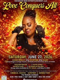 Kimmy featured in stage play “LOVE CONQUERORS ALL”