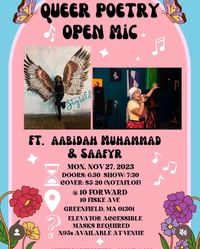 Queer Poetry Open Mic 