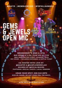 Gems & Jewels Open Mic