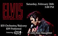 ELVIS Tribute Artist Concert