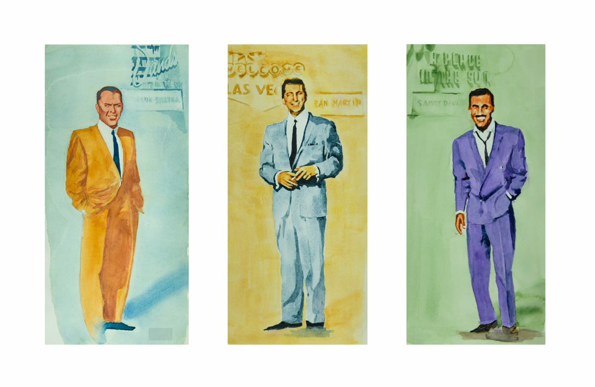 The Rat Pack - Frank, Dean and Sammy