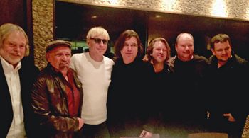 Joe Chambers, Felix Cavalieri, Will Lee, David Santos, me Christopher Cross, Keith Carlock
