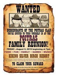 Poitras Family Reunion