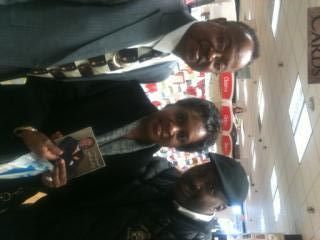 McLeod with Jesus Books and Gifts Customers - Thank you!
