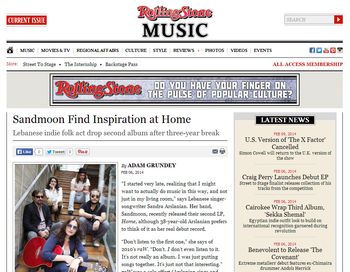 Rolling Stone ME - 2014
