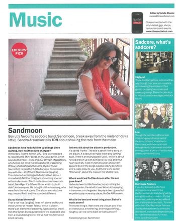 Time Out Beirut - 2014
