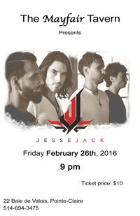 JESSE JACK Band Live at The Mayfair