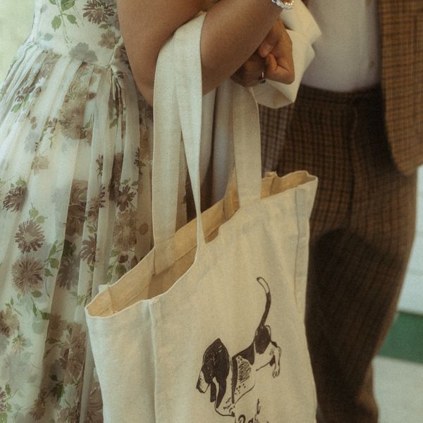 Basset Tote Bag
