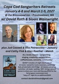 Cape Cod Songwriter's Retreat 