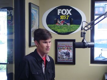 Collin live on the air
