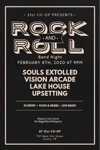 Rock and Roll band night @ 21st Co Op