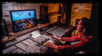 Pierre mixing the EP
