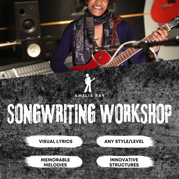 90-minute online songwriting workshop
