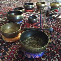 Nepalese Singing Bowls with MahaShakti