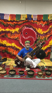 Brunch with Tibetan Singing Bowls, sitar, and mantra love songs.