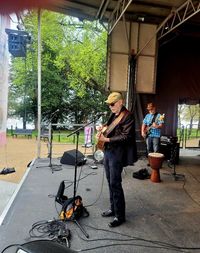 Rick Landers Originals with three other singer-songwriters....