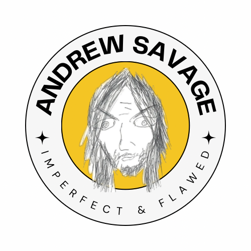 Andrew Savage, Austin, Texas folk singer songwriter,  Imperfect and Flawed Logo
