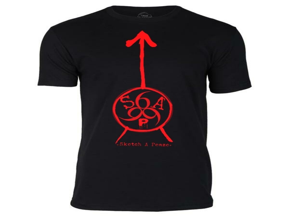 Sketch A Peaze Official S.A.P Logo T - Shirt 