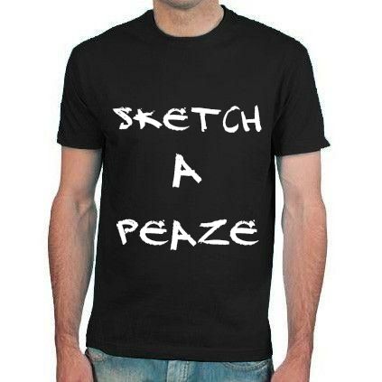 Sketch A Peaze Peaze Out T Shirt 