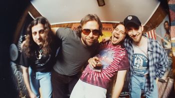 Derelicts Mach II. 2002 George The Greek, Joe Wilkinson, Sotiri, Eddie at the Homestead. Photo By Frank White
