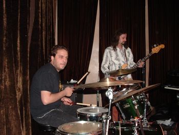 Laying down the soulful groove. Soul Cafe' NYC
