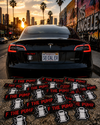 Two- Die Cut "Stick Man F the Pump" Decals- 3" 