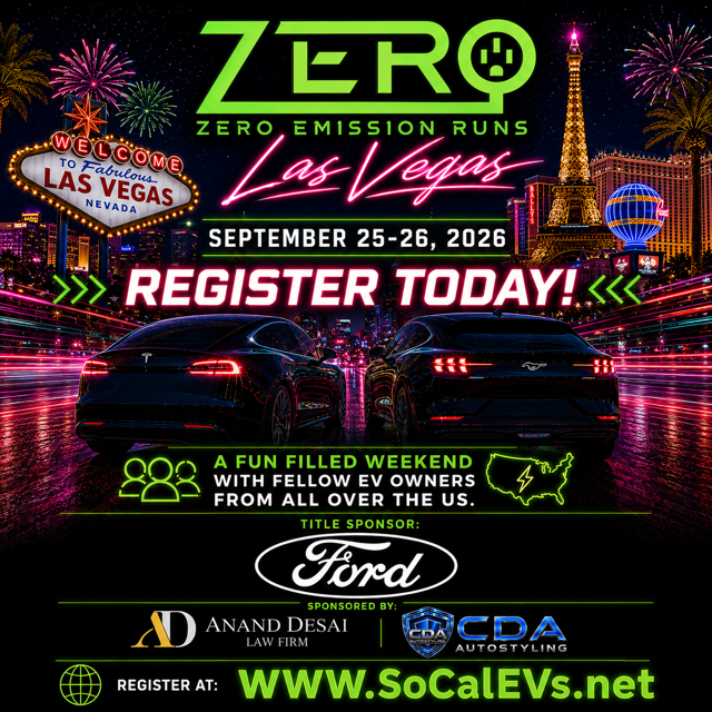 ZERO Run to Vegas 2026 Entry Fee- Only 1 Needed Per Vehicle