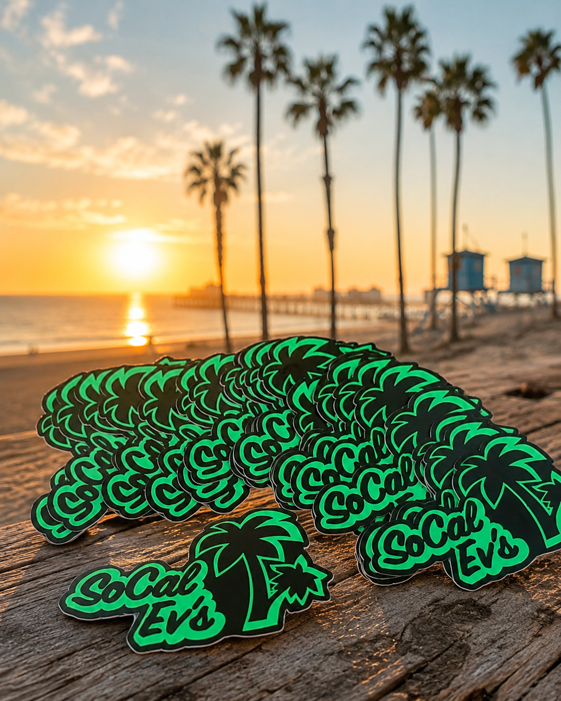 SoCal Ev's Decal 4" x 2.5"