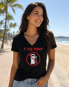 F the Pump Women's V Neck- CLEARANCE
