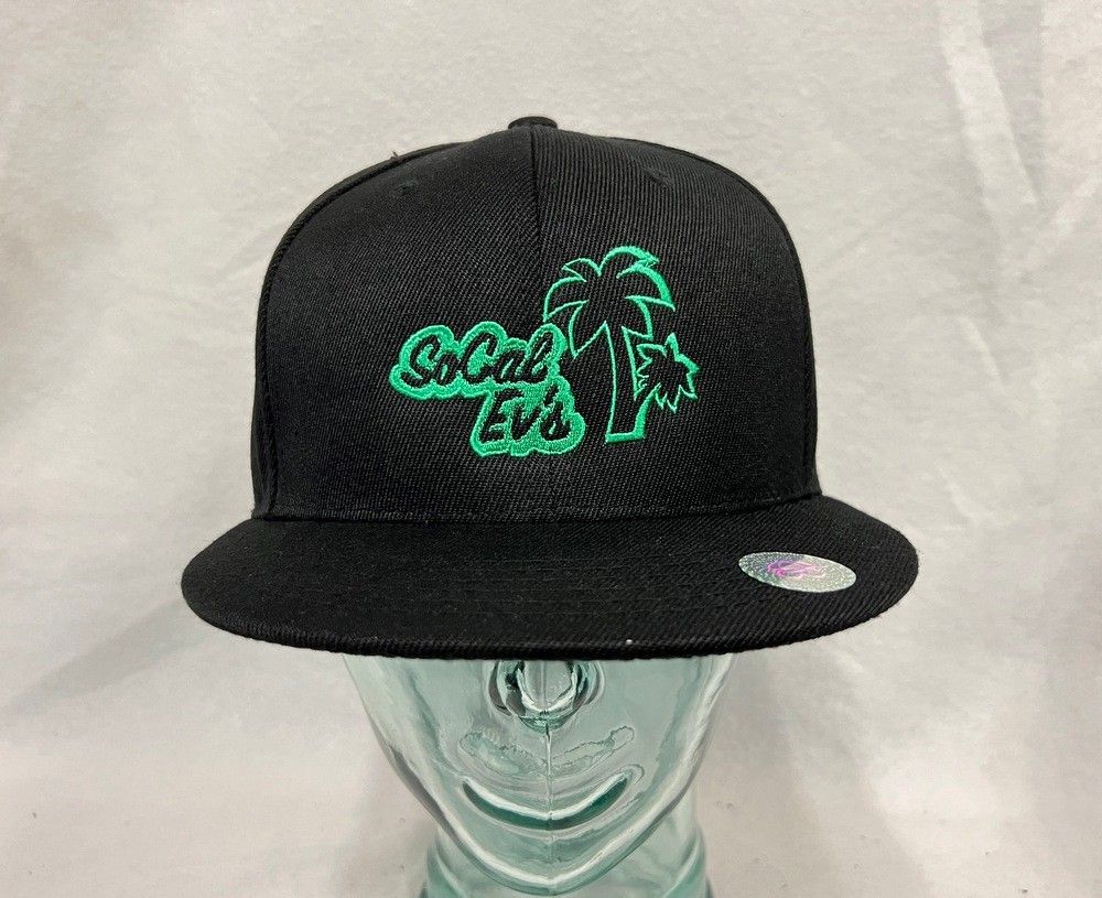 SoCal EV's 6 Panel Flat Bill Hat