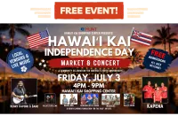 Hawaii Kai Shopping Center Independence Day Concert and Market: