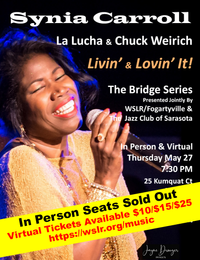 Synia Carroll with La Lucha and Chuck Weirich