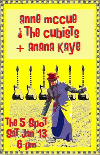Anne McCue & The Cubists + Anana Kaye