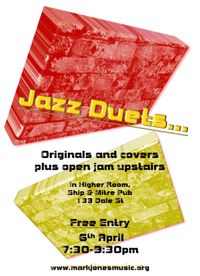 CANCELED..................'Jazz Duets'