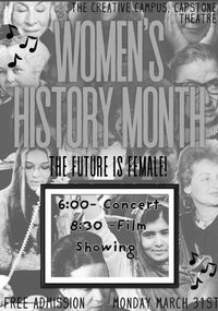 Liverpool Hope University Big Band perform for... 2025 Women's History Month at Capstone Theatre.
