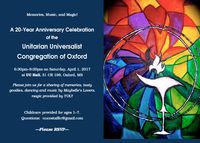 UU 20th year celebration