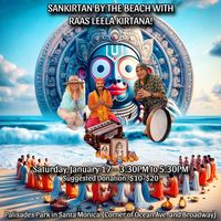 Sankirtan Music Meetup With Raas Leela Kirtana at the Beach