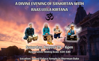 A DIVINE EVENING OF SANKIRTAN WITH RAAS LEELA KIRTANA