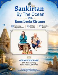 SANKIRTAN BY THE OCEAN WITH RAAS LEELA KIRTANA