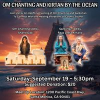 OM CHANTING AND KIRTAN BY THE OCEAN