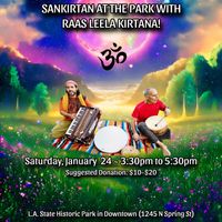 Sankirtan Music Meetup With Raas Leela Kirtana at the Park!