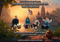 A DEVOTIONAL EVENING OF SANKIRTAN WITH RAAS LEELA KIRTANA!