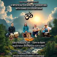 A MYSTICAL EVENING OF SANKIRTAN WITH RAAS LEELA KIRTANA