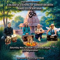 A BLISSFUL EVENING OF SANKIRTAN WITH RAAS LEELA KIRTANA!