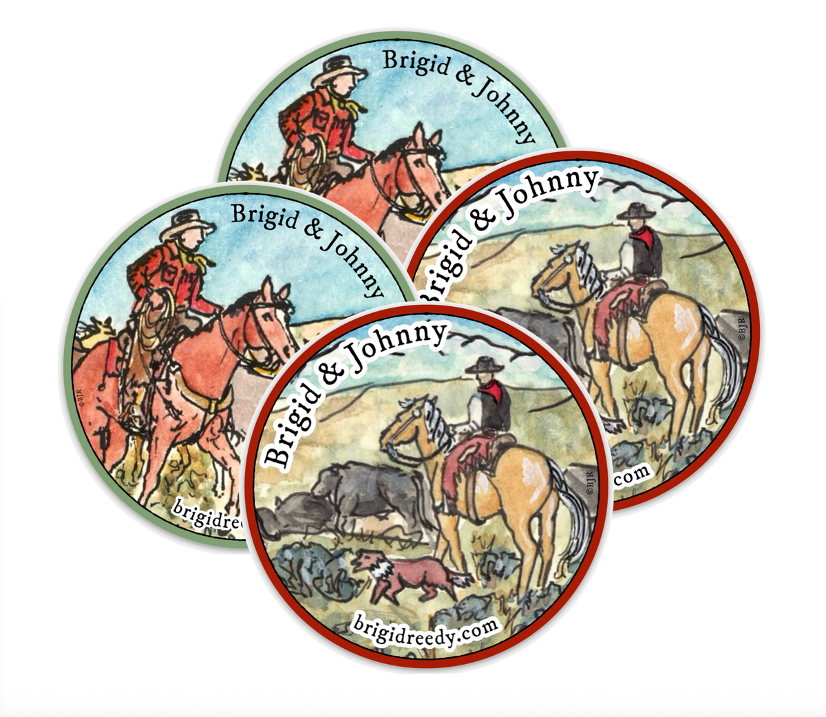 Sticker 4pack 