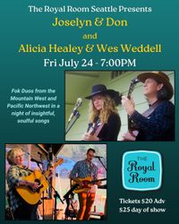 Joselyn & Don with Alicia Healey & Wes Weddell
