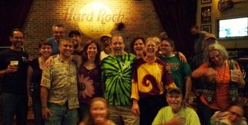 Many friends joined us
