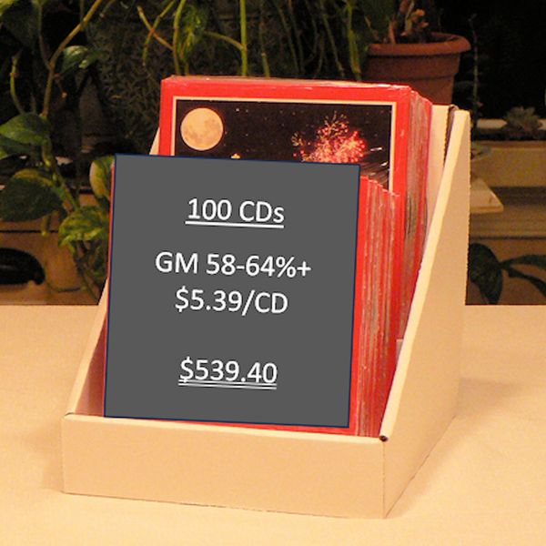 100 CD Retail Package