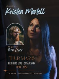 Kristen Martell with special guest Nick Loyer